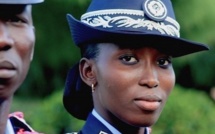 La saint-louisienne Safietou Mbaye, meilleure élève et major de la 39e promotion de l’école nationale de police.