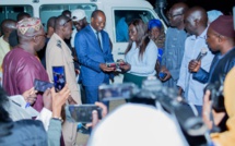 Ndiébène GANDIOL : BP remet une ambulance médicalisée au poste de santé (vidéo)