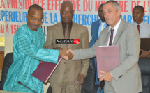 SCIENCES DU NUMÉRIQUE : l’UGB et l’INRIA signent une convention de partenariat.