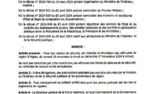 Sénégal : la circulation interrégion interdite la nuit du samedi au dimanche 17 novembre 2024
