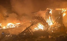 Marché de Ourossogui : Une trentaine de boutiques ravagées par un incendie