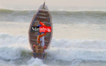 VIDÉO - GUET-NDAR: une pirogue échappe au naufrage. Regardez !