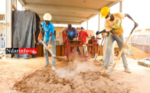 Chantier-école « DIAPALANTE » : des artisans locaux impliqués dans la conservation du patrimoine Saint-Louisien.