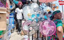 Saint-Louis : la chaleur booste les ventes de ventilateurs