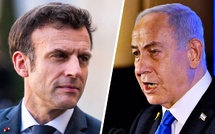 Gaza : Macron exhorte Netanyahu à "sortir de la fuite en avant meurtrière"