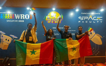Robotique : le Sénégal décroche une médaille de bronze au World Robot Olympiad à Singapour