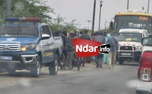 Collision entre une moto Jakarta et un bus du CROUS à l’entrée de Saint-Louis