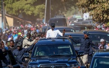 Route Sandiniéry-Tanaff : Le Président Diomaye lance le bitumage de 26 km vers la Guinée-Bissau