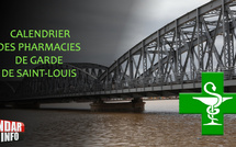 PHARMACIES DE GARDE À SAINT-LOUIS : Calendrier du 24 janvier au 10 mars 2026