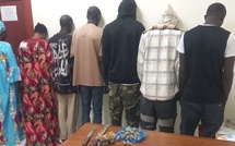 Yeumbeul : Sept individus arrêtés après une violente agression contre des policiers