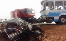RN2 : Un mort et 17 blessés dans un grave accident de la route à Ndiayène Pendao