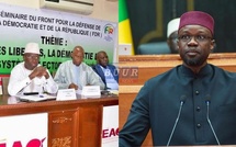 « Vague pastefienne » et « gouffre sans fond » : le FDR sonne le tocsin contre Sonko