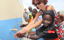 EDUCATION : De l’eau coule dans l’école de LEYBAR BOYE. Un nouveau bloc sanitaire, inauguré.