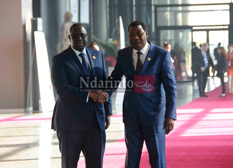 ARRIVEE DE CHEFS D ETATS (5)