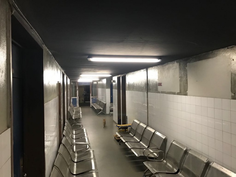 Mur calciné de l'orthopédie Mur calciné de l'orthopédie